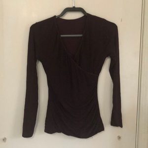 Ruby Ribbon XS deep burgundy